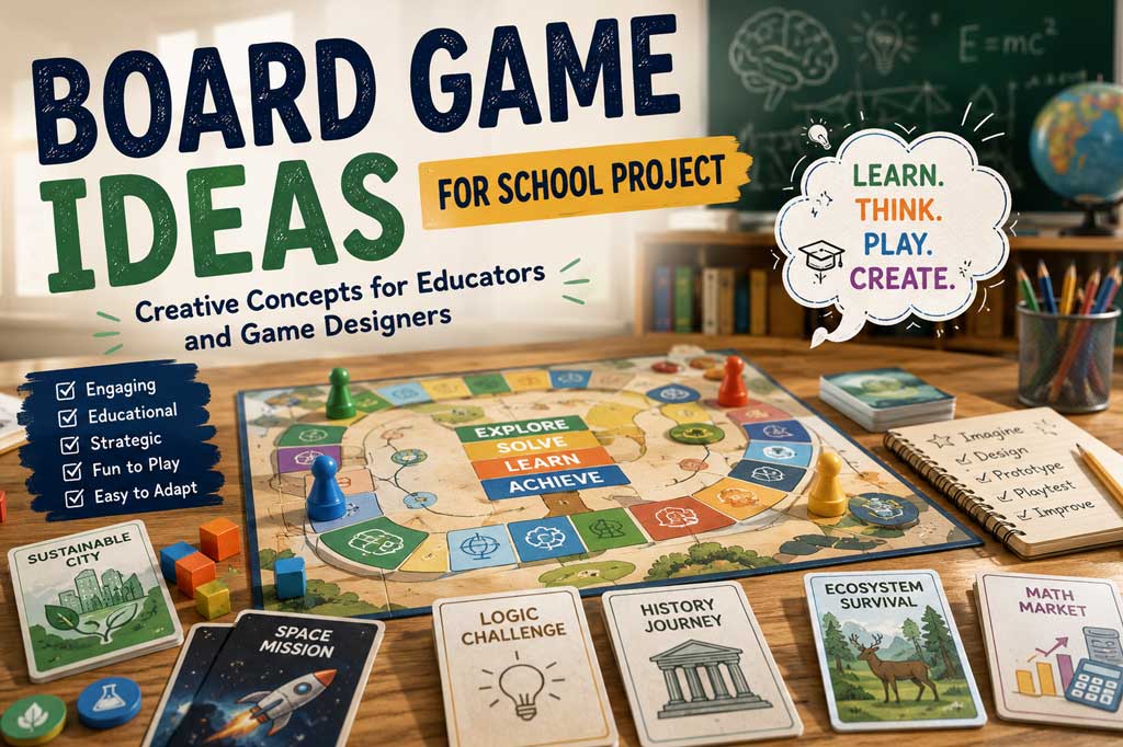 Board Game Ideas for School Project