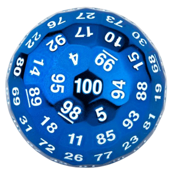 Dés D100 Dés D100