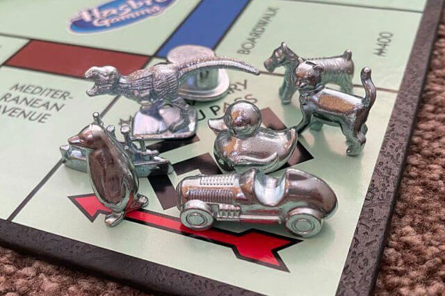 Metal Game Pieces