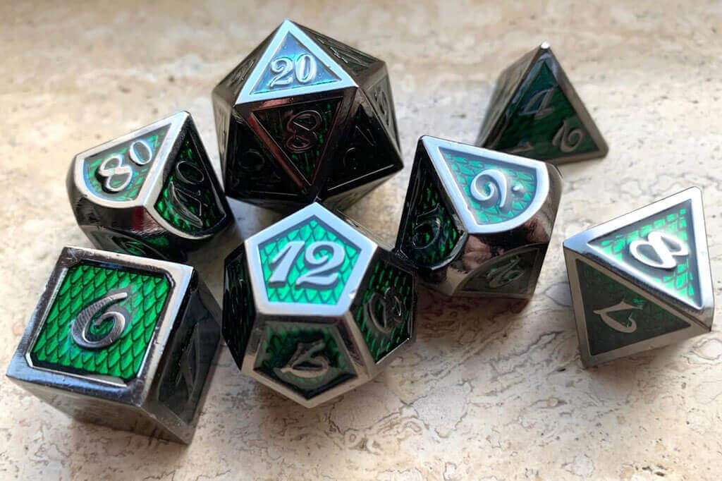 Metal Dice Set