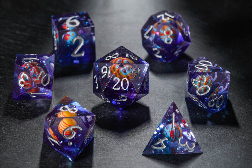 Resin Dice Set