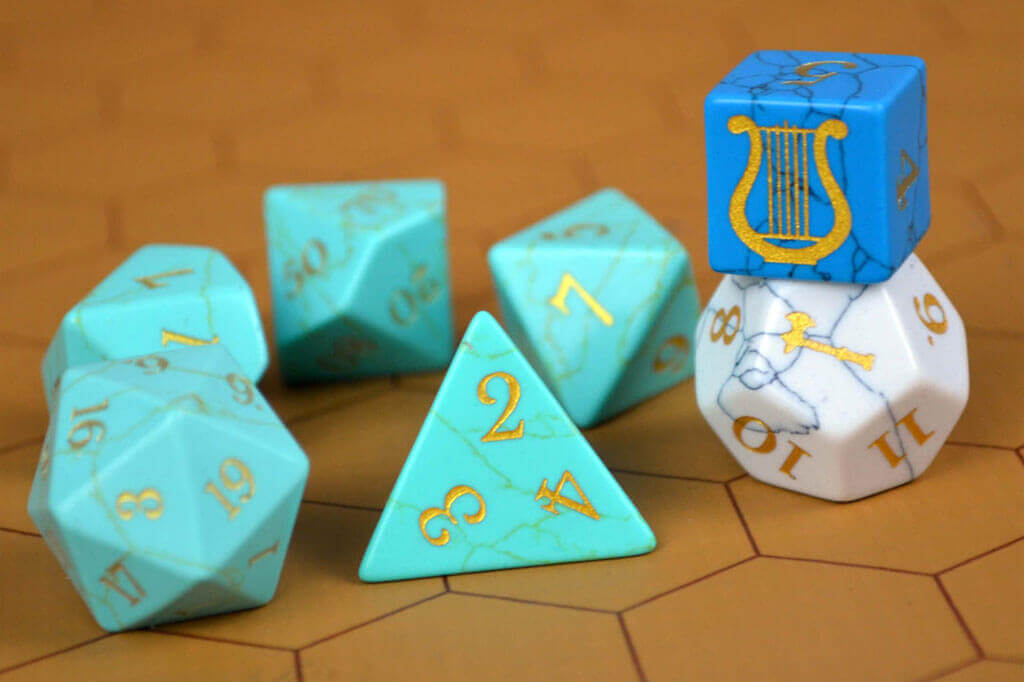 Stone Dice Set