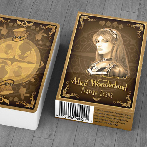 Alice In Wonderland Playing Cards