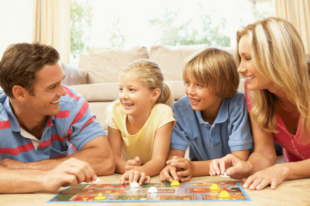 Juegos de mesa familiares