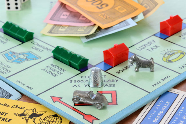 Piezas de Monopoly