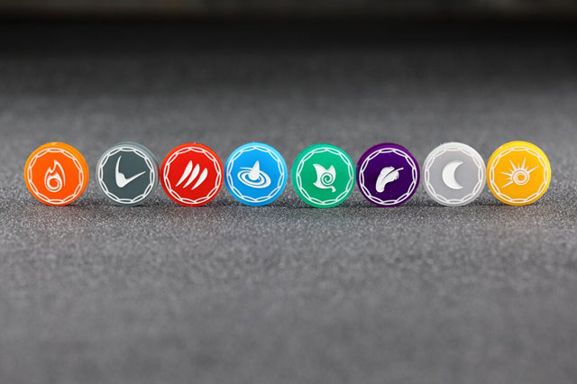 Plastic Game Tokens