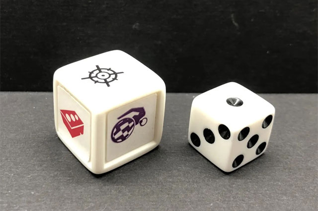 Custom Monopoly Dice