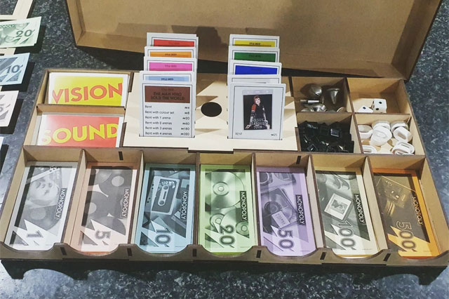 Custom Monopoly Tray