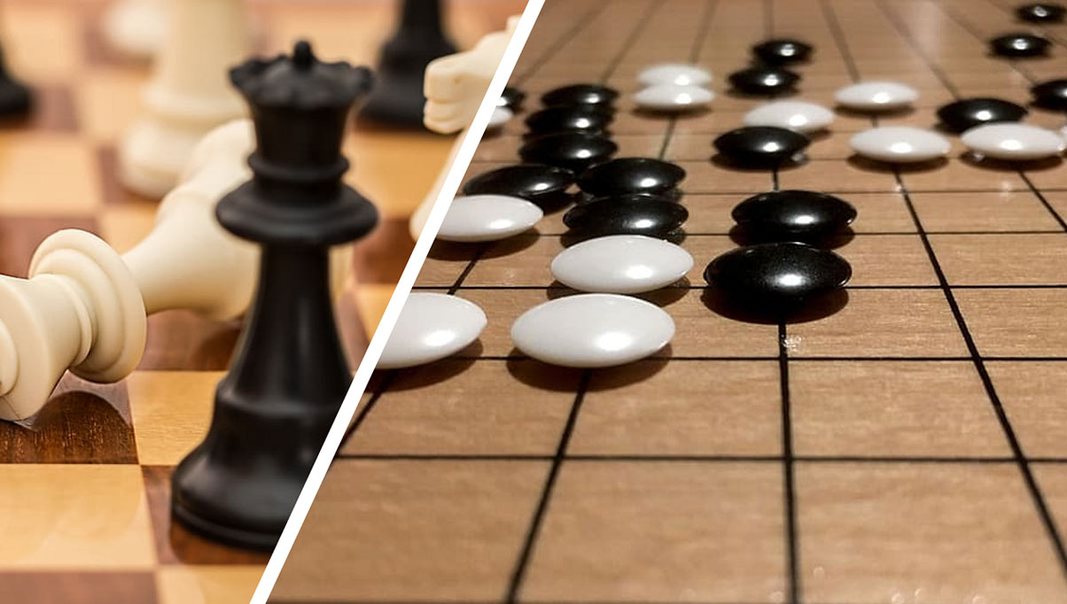 Chess and Go Traditional Board Games