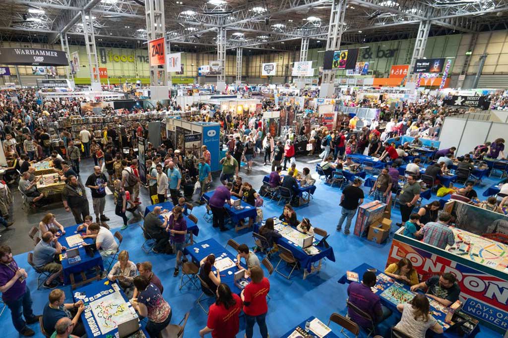 Conventions des jeux de société au Royaume-Uni