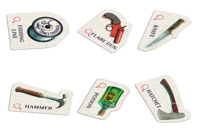 Carta arma personalizzata Cluedo