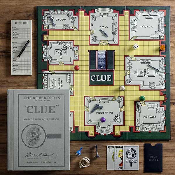 Personalisiertes Clue-Brettspiel