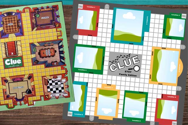 Tablero Cluedo personalizado