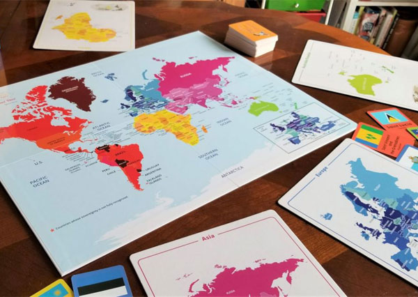 Geography Board Game
