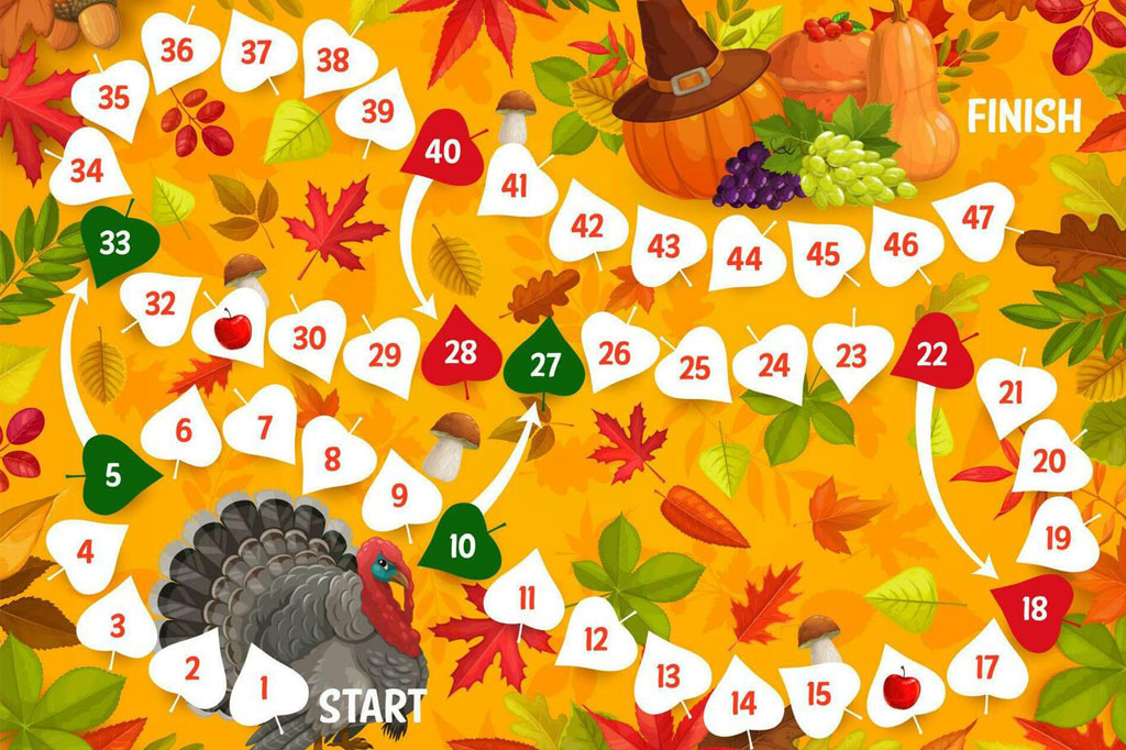 Design Thanksgiving Board Games