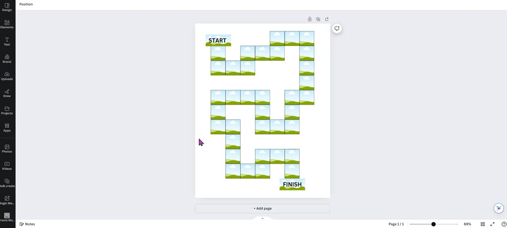 Design the Game Board with Canva