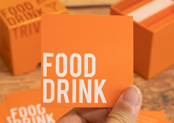 Food & Drink Trivia Cards Food & Drink Trivia Cards