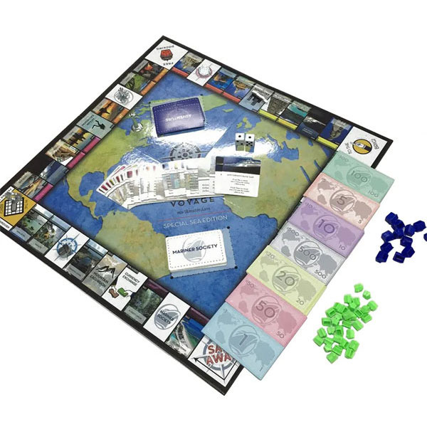 Jogo de tabuleiro Grandventure da Holland America Line Jogo de tabuleiro Grandventure da Holland America Line
