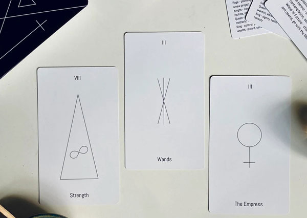 Minimalist Tarot Cards