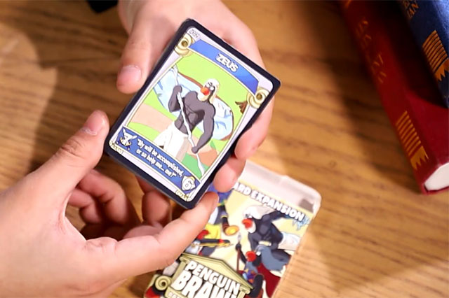 Penguin Brawl Action Card Game