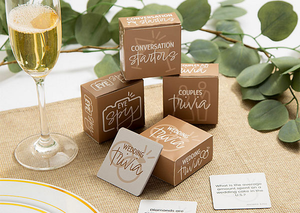 Wedding Trivia Cards Wedding Trivia Cards