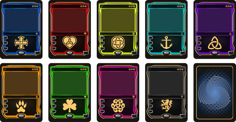 Trading Card Game Color Palette