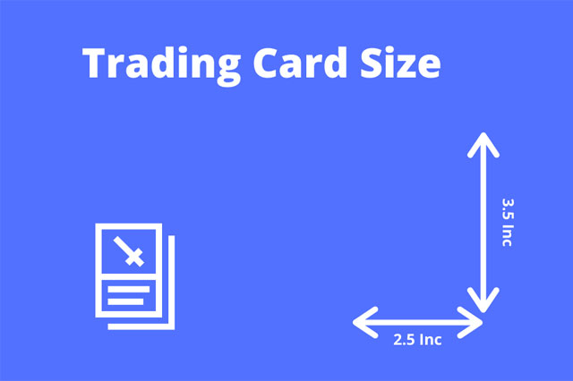 Trading Card Size Trading Card Size