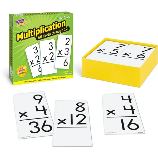 Multiplication Flash Cards