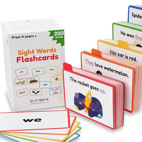 Sight Words Flash Cards