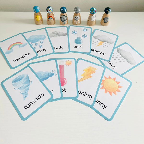 Weather Flash Cards