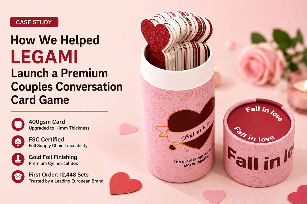 How We Helped Legami Develop a Premium Couples Conversation Card Game