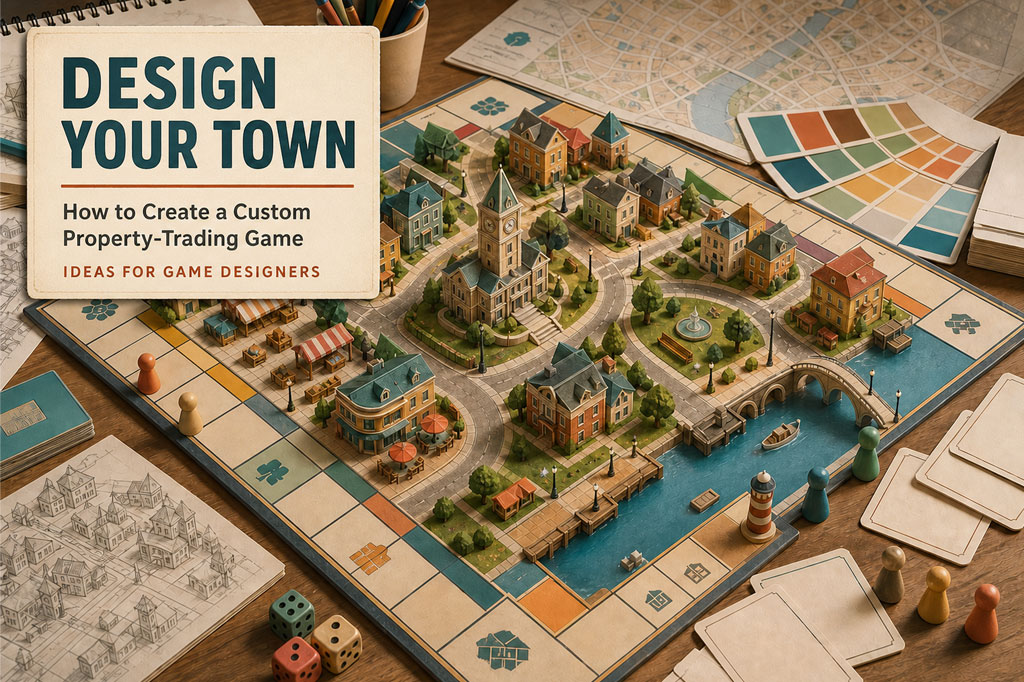 How to Create a Custom Monopoly-Style Game for Your Town or City