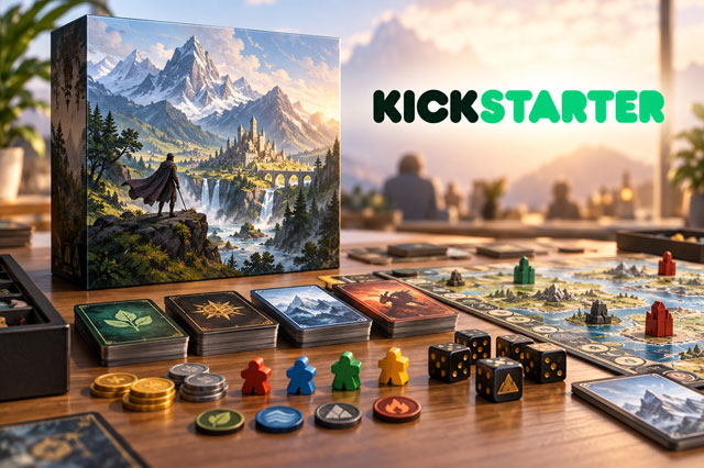 ボードゲームのKickstarterプロジェクト