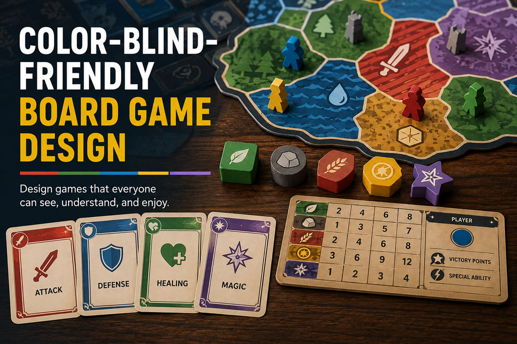 Color-Blind-Friendly Board Game Design
