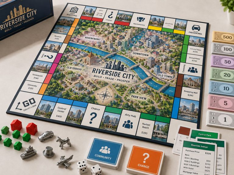 Create Monopoly Game Board