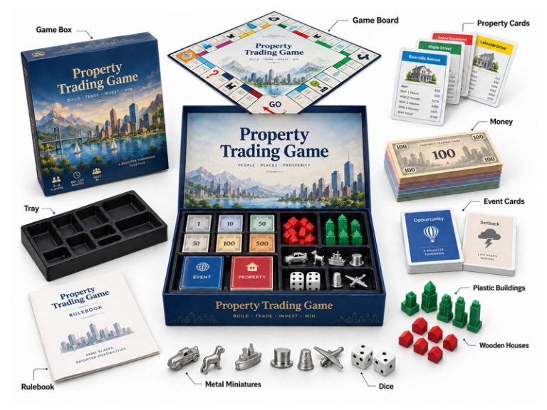 Monopoly Game Components Manufacturing