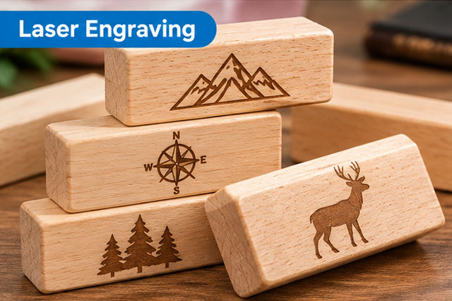 Laser Engraving Block