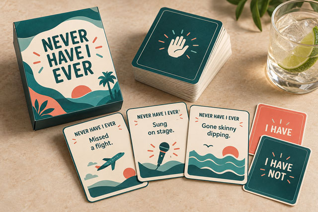 Never Have I Ever Drinking Card Game