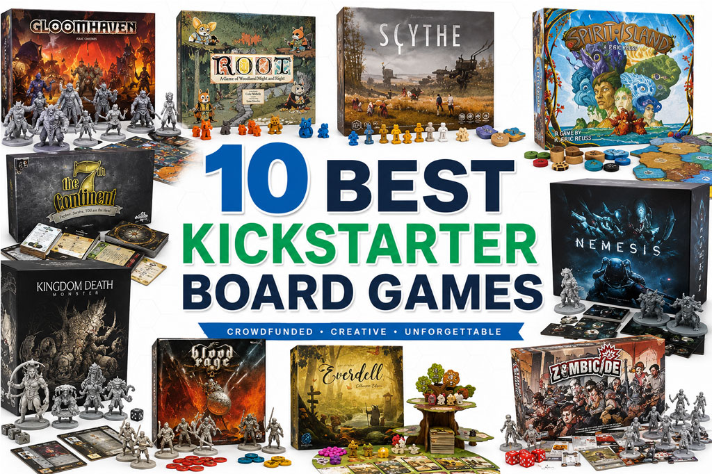 Best Board Games from Kickstarter