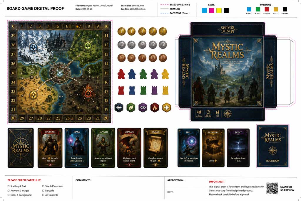 Board Game Digital Proof