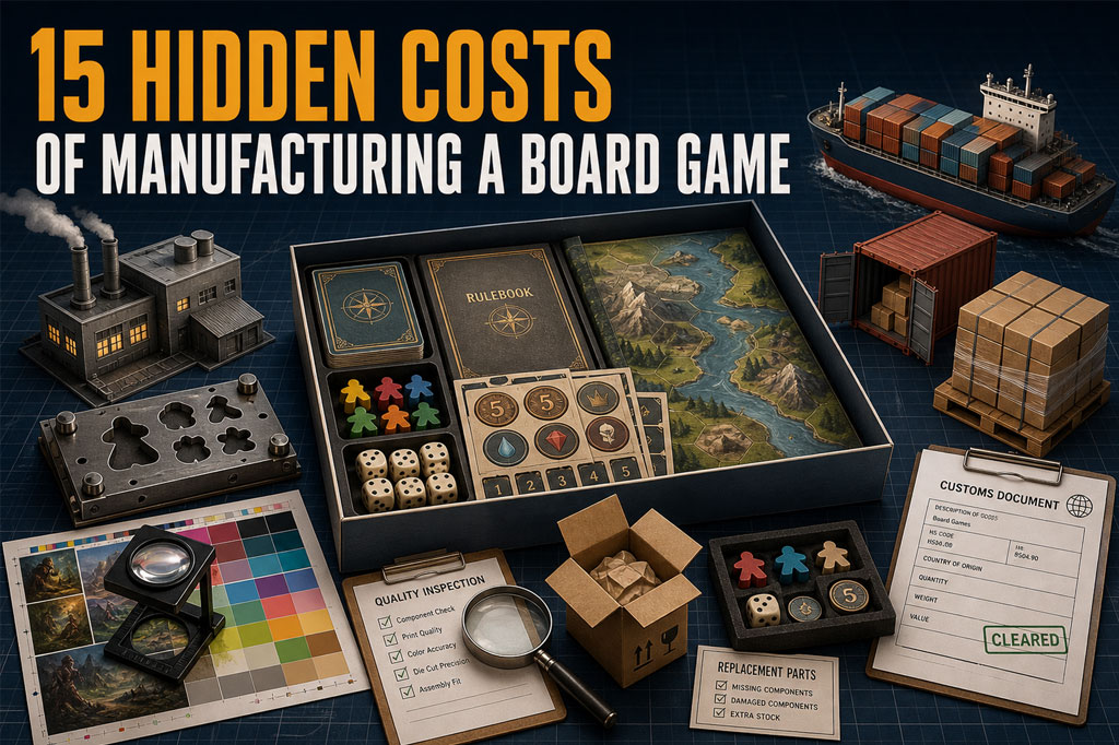 Hidden Costs of Manufacturing a Board Game
